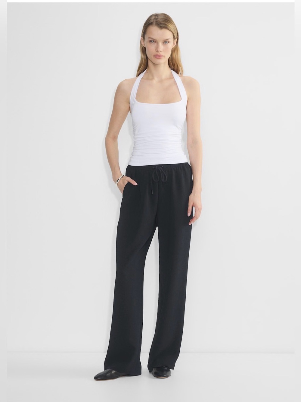 Aritzia / Wilfred Thesis Black Pant - Crepette